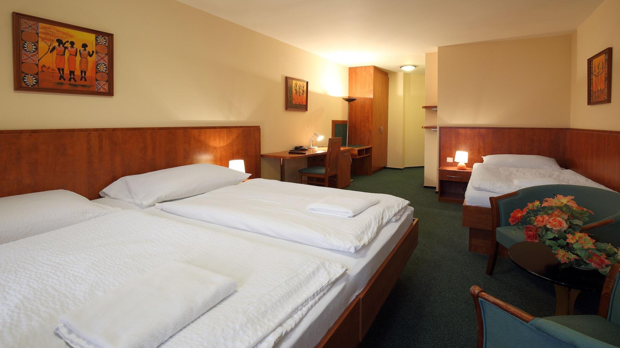 Hotel Palace Plzen Bagian luar foto